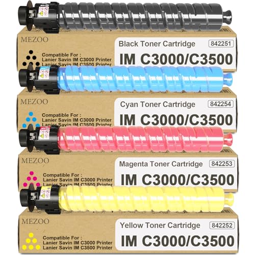 Image of IMC3000 IMC3500 Toner cartridge High Yield 842251 842252 842253 842254