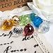 H&D Multi-Color 20mm Chandelier Crystal Ball Prisms Drops Wedding Decorations 8pcs