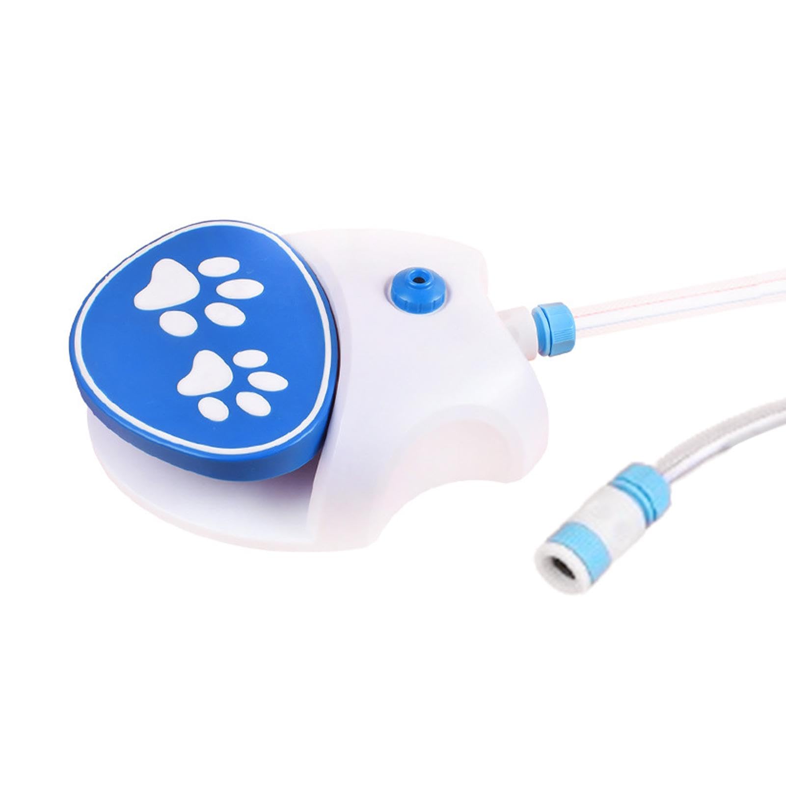 Nubamzy Dog Water Step on Fountain - Outdoor Activated Sprinkler for Outside Drinking