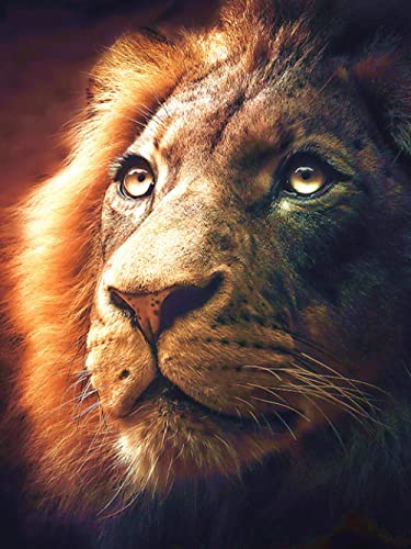 Rompecabezas para adultos,Lion-3000Piezas Rompecabezas de madera con forma de animales, juego familiar, juego de rompecabezas, rompecabezas de madera con forma única para adultos y niños Juego grand