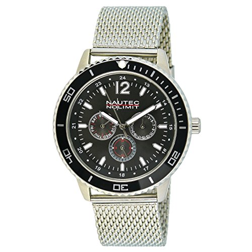 Nautec No Limit GLAC-QZ-STM2-ST-BK Nautec No Limit GLAC-QZ-STM2-ST-BK