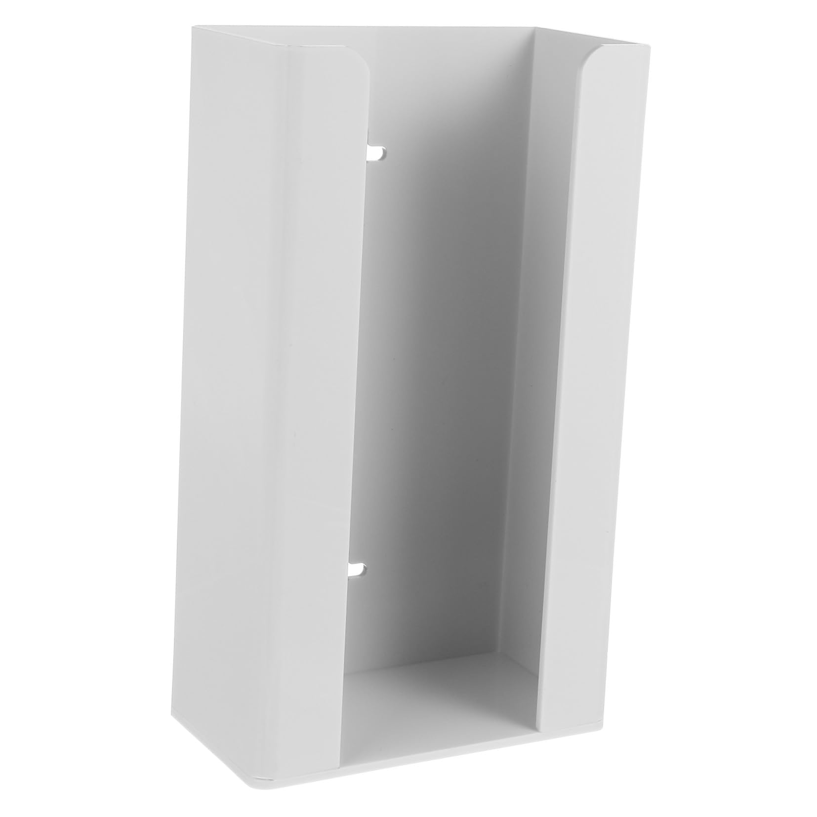 Caja de guantes de acrílico MERRYHAPY dispensador de pared transparente
