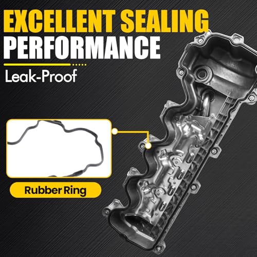 MILIPARTS Left Side Valve Cover Compatible with Ford F-150 F-250 F-350 Expedition Explorer Mustang Lincoln Mark LT Navigator Mountaineer 4.6L 5.4L V8 2004-2014 Replace 9L1Z6582C by MILIPARTS - Image 6