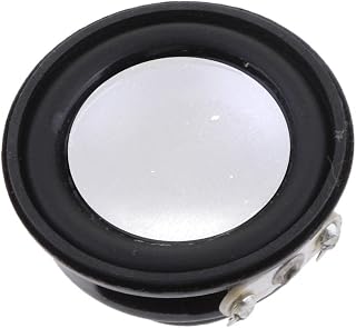 CALANDIS® Universal 32Mm 4Ohm 3W Square Speakers Full Range Subwoofer Bass Horn DIY Replacement Repair Parts for Home Car Audio,1Pcs