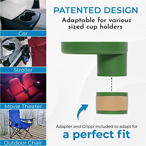 image for My Travel Tray - Made in USA - A Cup Holder Travel Tray for Car Seats,