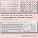 Ivaso 80 Pcs Keyboard Sticker for Long Nails Typing and Gaming, Symbolic and Alphanumeric Sticky Silicone Keys for Keyboards and Laptop (Sparkly Pink)