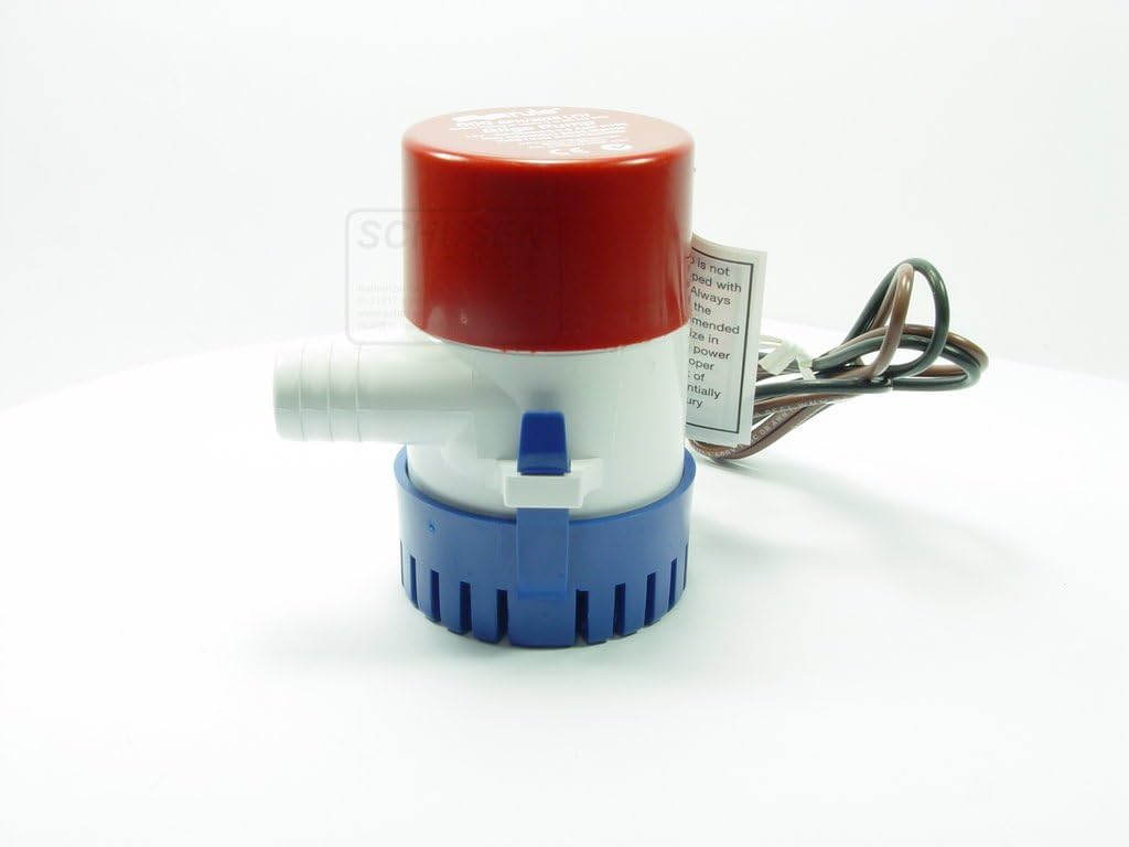 Rule 800 GPH Submersible Bilge Pump, Round