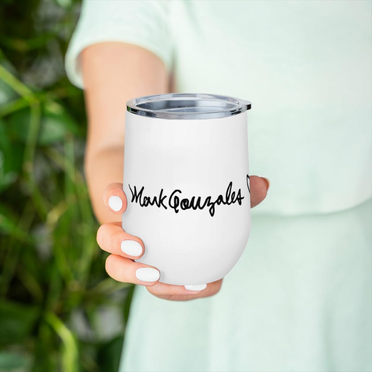 Amazon.co.jp: ワインタンブラー マークゴンザレス 蓋付き 350ml 卵殻 