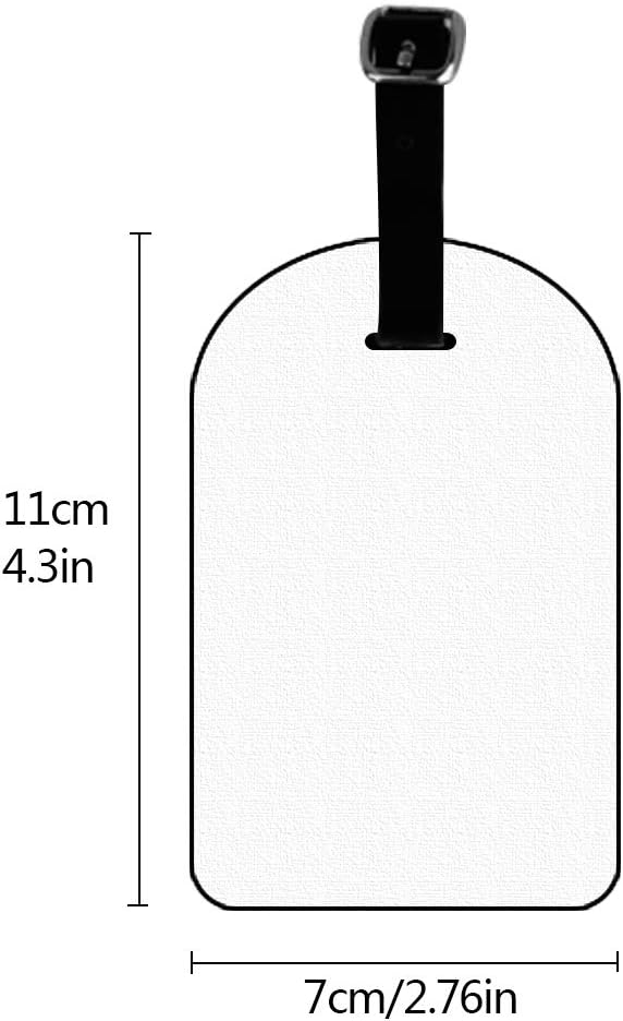 Tennessee Tn Home State Luggage Suitcase ID Tag-Flag, White Red Leather Travel Bag Label Luggage ID Tag - 1 pack - Image 7