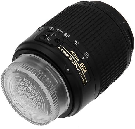 Miniatura 4 de Fotodiox Tapa de lente trasera de diseño (transparente) compatible con lentes Nikon F-Mount (no AI, AI, AIS, AF, AFD, AFS, G, DX, FX)