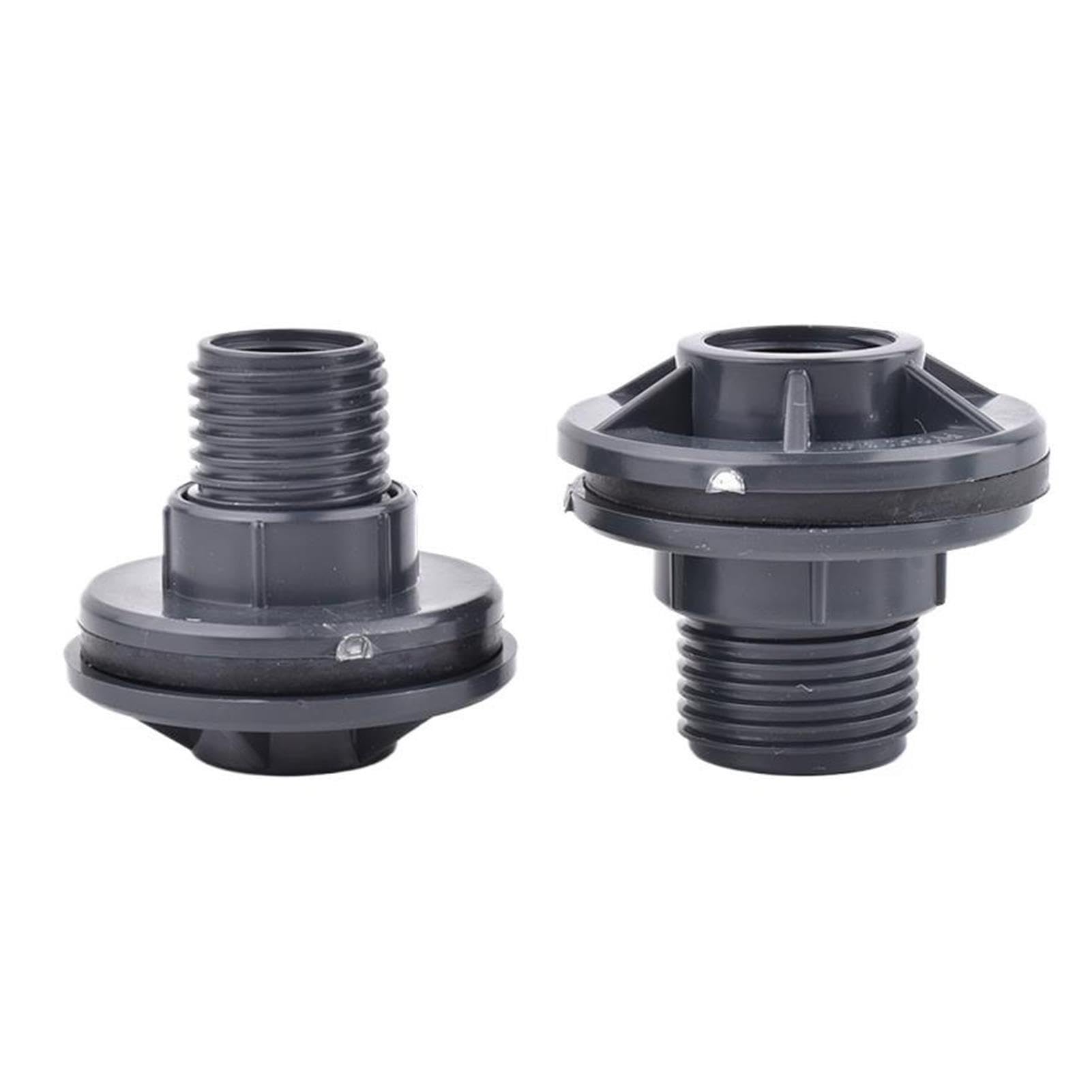Conexión UPVC desagüe pez salida agua