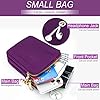 Casecret Sacs Bandoulière Femme Petit Sac Téléphone Portable Crossbody Mini Pochette Nylon Portefeuille sac à Main Sangle Sacoche Étui Universel pour iPhone 14 13 11 Samsung Xiaomi Bis zu 7" Violet #5