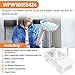 Upgraded WPW10558424 Refrigerator Ice Bucket for Whirlpool Ice Bucket Replacement W10558424 WRS321SDHZ08 Parts Replacement Ice Maker Whirlpool Ice Bin WRS321SDHZ05 WRS321SDHZ01 Ice Tray Container