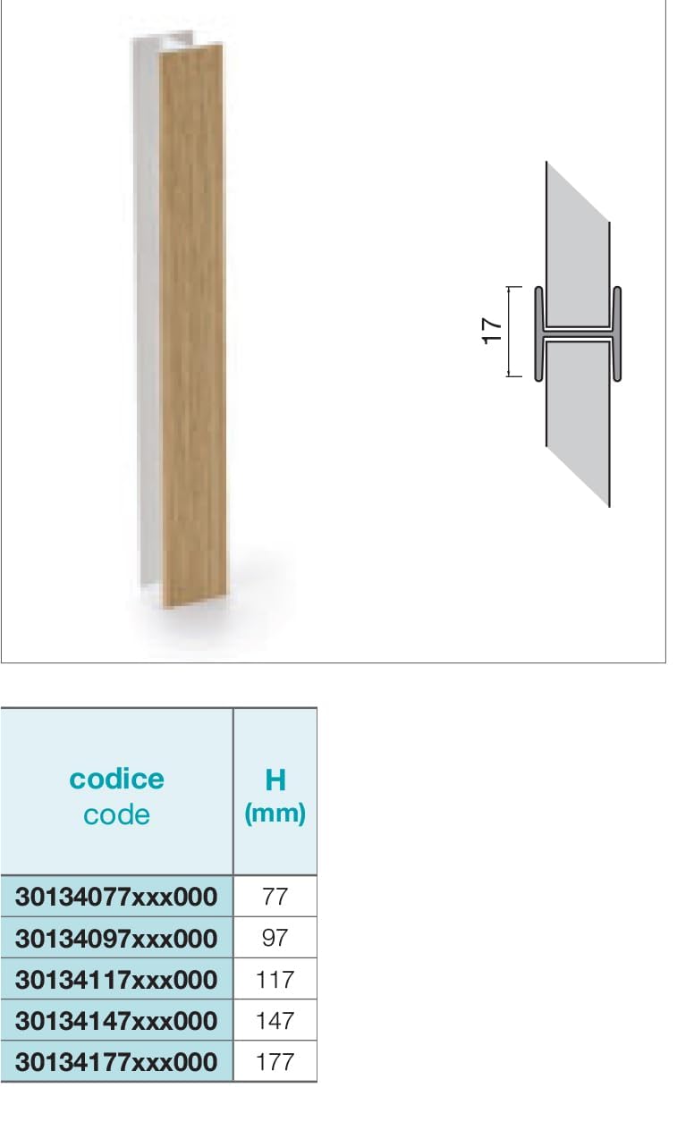 Set Zoccolo Cucina 3 Metri in PVC – 2 Angoli + 1 Giunzione | Altezza 100/120/150 mm | 6 Colori Disponibili (INOX, H100 mm)