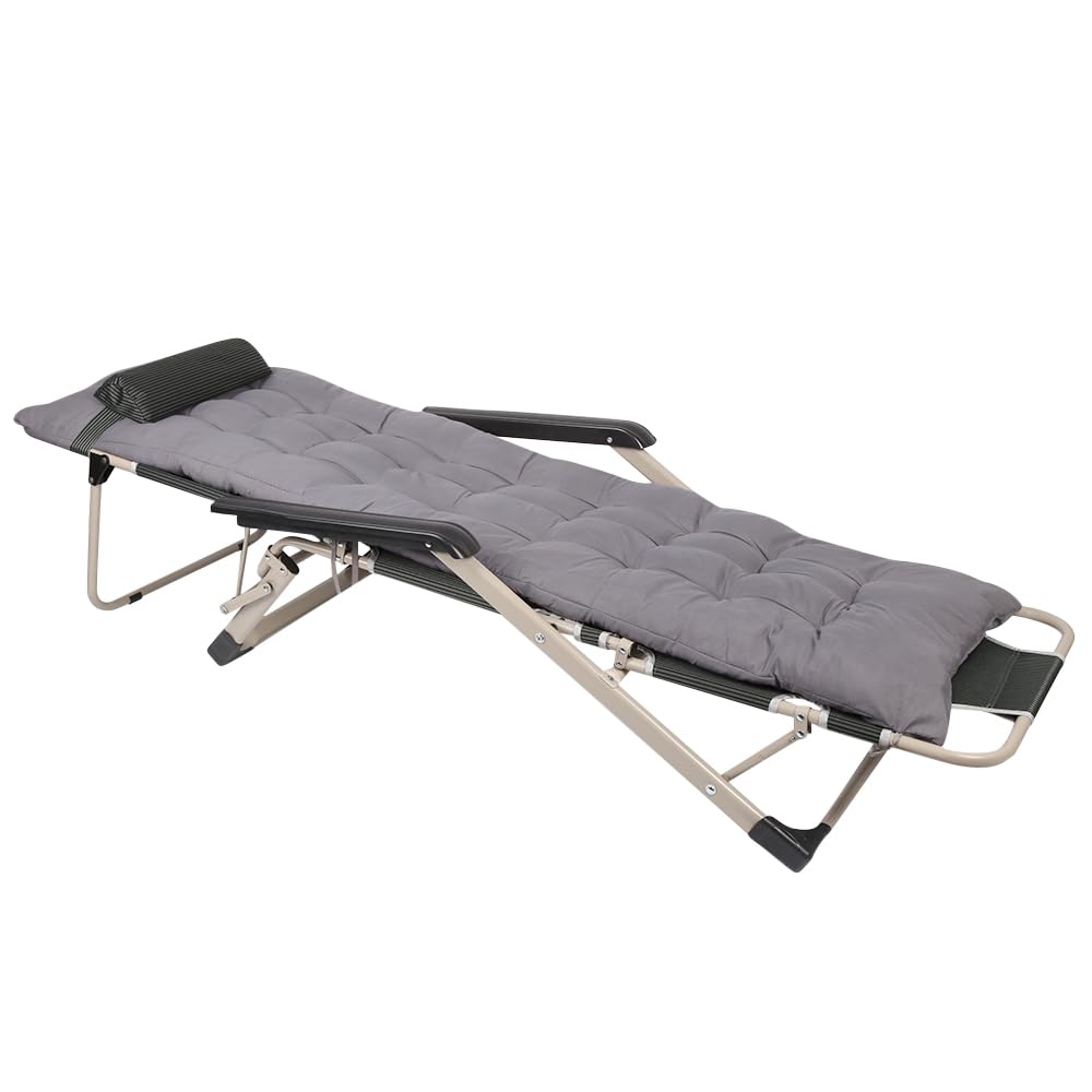 LANTUS Lit de Camp Pliable en Aluminium pour l'armée - Lit de Camping Pliable et lit d'invité1 Personne, Lit d’Appoint, Capacité 150 kg, pour Camping, Randonnée, Voyage en Plein Air