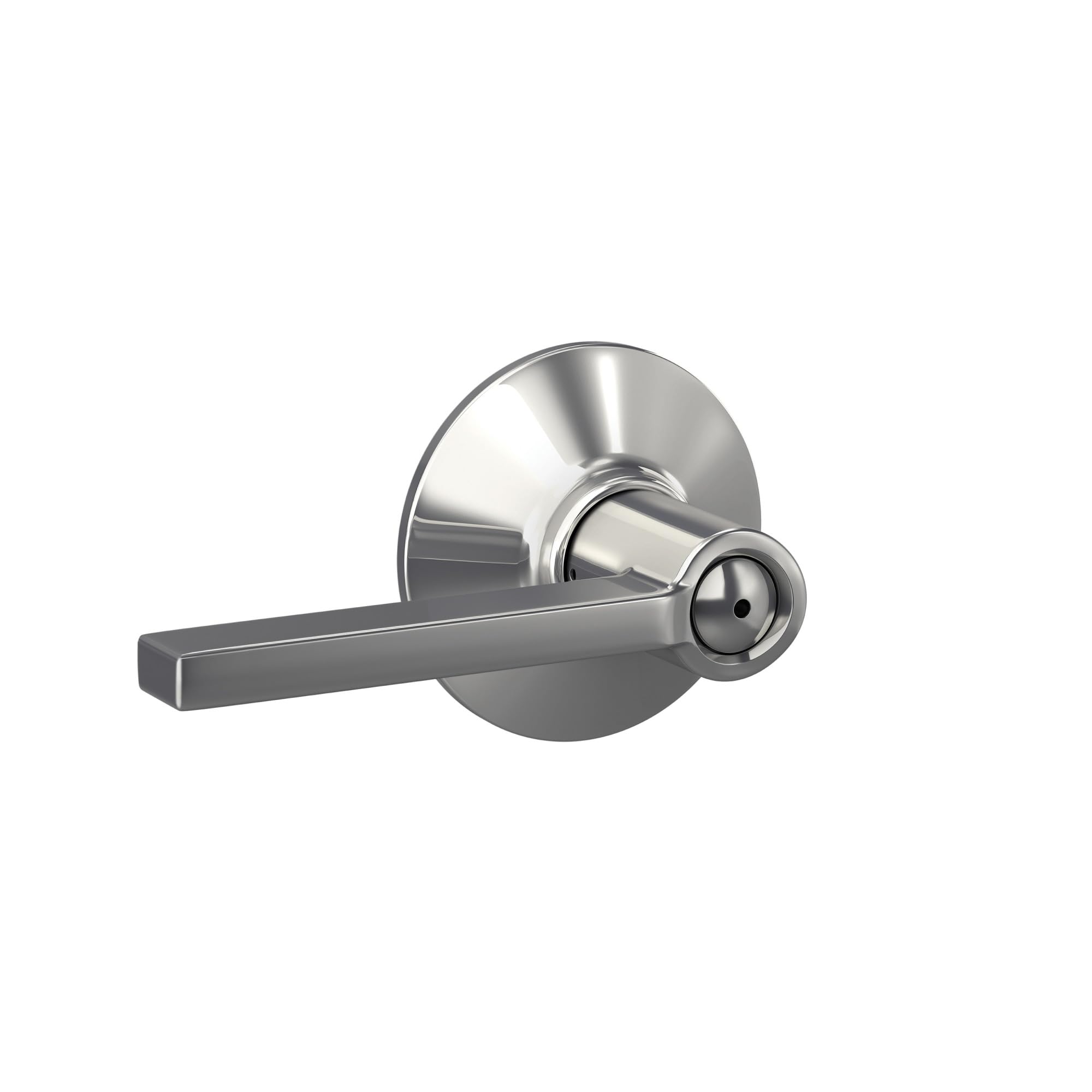 Schlage F40 LAT 625 Latitude Privacy Lever, Bright Chrome - Image 2