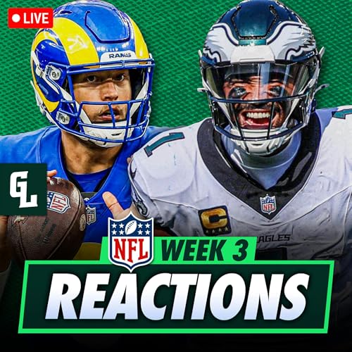 Eagles Defeat Rams, Browns Beat Packers & Special Teams Chaos | NFL Week 3 Reactions cover art