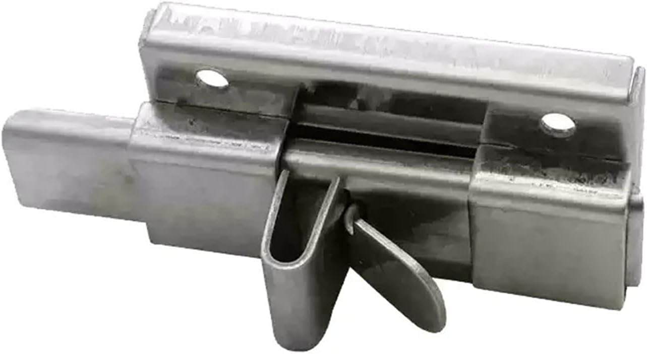 Stainless Steel Buckle Lock Toggle Cabinet Padlock Door Hardware 1Pcs