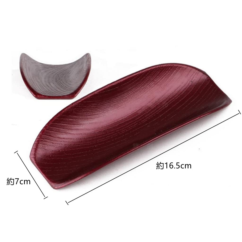 黒と赤のプラスチックおしぼりトレイ 42cm x 30cm ２１枚 Amazon｜10枚セットおしぼりトレイ おしぼり置き プラスチック製 木目