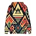 GOFULY Mens Sweatshirt Graphic Fashion Fall Western Ethnic Graphic​ Mens Hoodies Graphic Long Sleeve Mens Hoodies Pullover Winter Drawstring Hoodies For Men Y2K With Kangaroo Pocket Multicolor 4X