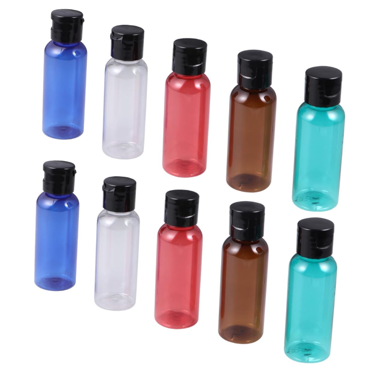 Healeved 3 Set Di Flaconi Ricaricabili Da Viaggio Per Profumi Da 50 Ml Contenitori Da Viaggio Comprimibili Flaconi Secondari Per Dispenser Di Cosmetici 10 Pezzi*3