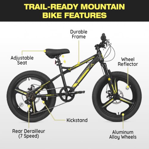 StarterRide 20 Inch Kids Disc Brake Bike