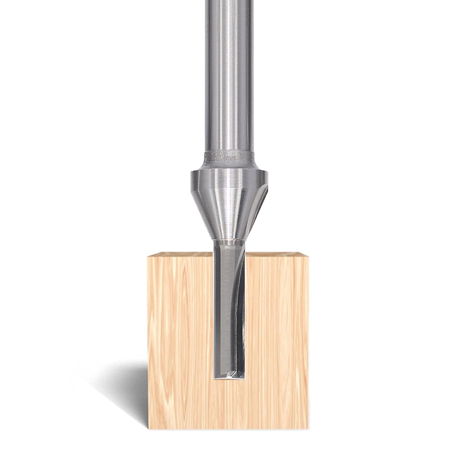 Fresa per scanalature da 8 mm, 5 pezzi, set di frese per frese da 2/3/4/5/6 mm, fresa per fresa superiore, punte per fresa per legno