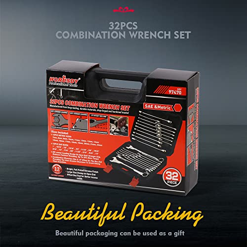 Horusdy 32-Piece Combination Wrench Set thumb #8