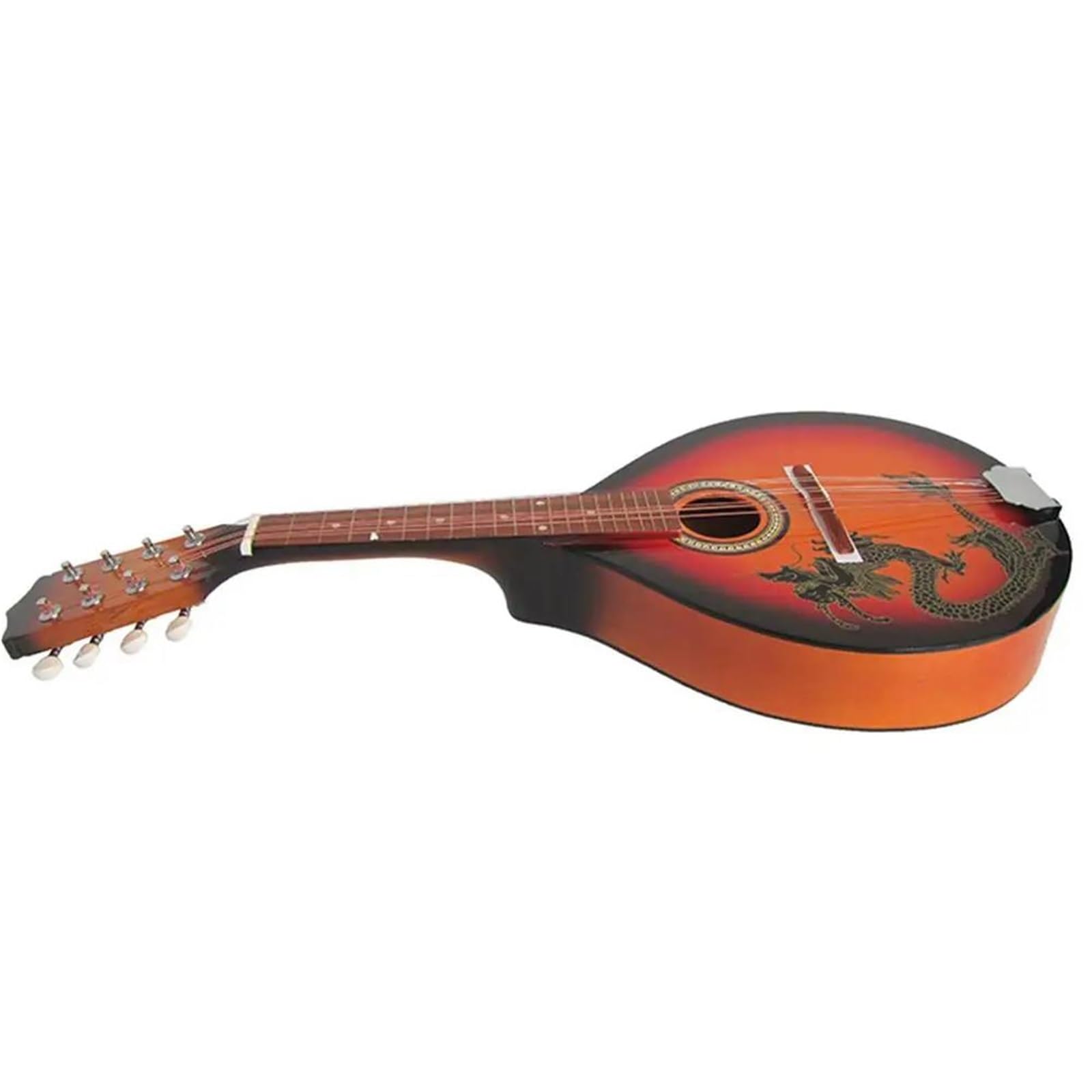 Typ wydajności Mandolinowy Profesjonalny Instrument Smyczkowy Z Litego Drewna Mandolina Instrument Muzyczny W Sunburst Wykonujący Instrument Dla Początkujących Dla Dorosłych