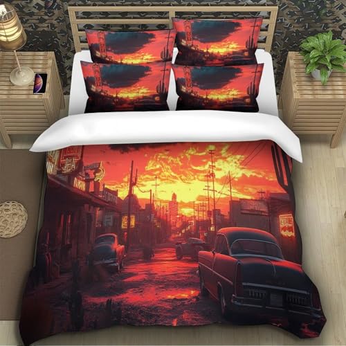 Housse de couette 3D imprimée en microfibre respirante de qualité supérieure - 5