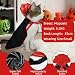 ROSAUI Halloween Hund Umhang, Lustiges Vampir Cape für große, mittlere und kleine Hunde sowie Katzen, Bequemes Haustier Kostüm aus Polyester mit Klettverschluss, Ideal für Halloween Party & Karneval