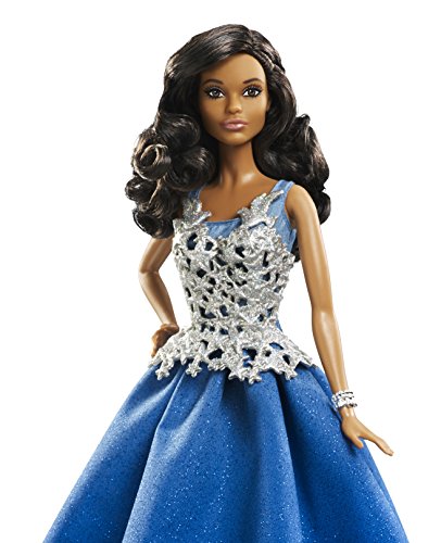 Barbie Mattel DGX99-2016 Holiday blauen Kleid – Bild 5