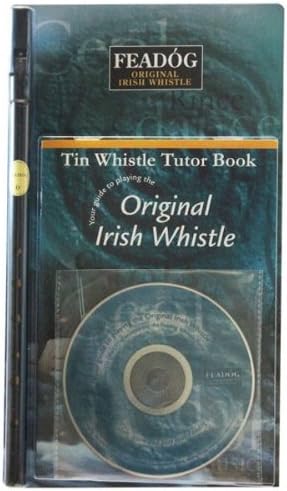 Feadog Black D Whistle Triple Pack