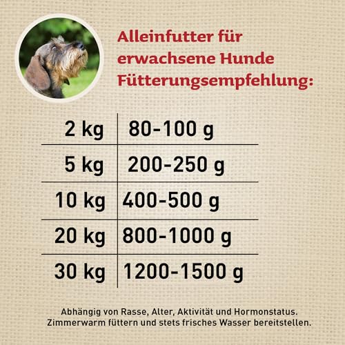 Leiky Nassfutter Hund Lachs & Huhn 18 x 300 g – Alleinfutter, getreidefrei, 100 % Fleisch