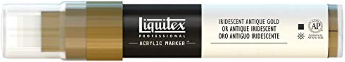 Liquitex Professional Wide Paint Marker, Iridescent Antique Gold