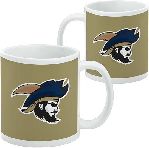 Vista 1161 de GRAPHICS & MORE Taza de café de cerámica con logotipo secundario de la Universidad Bob Jones, tazas de regalo novedosas para café, té y bebidas