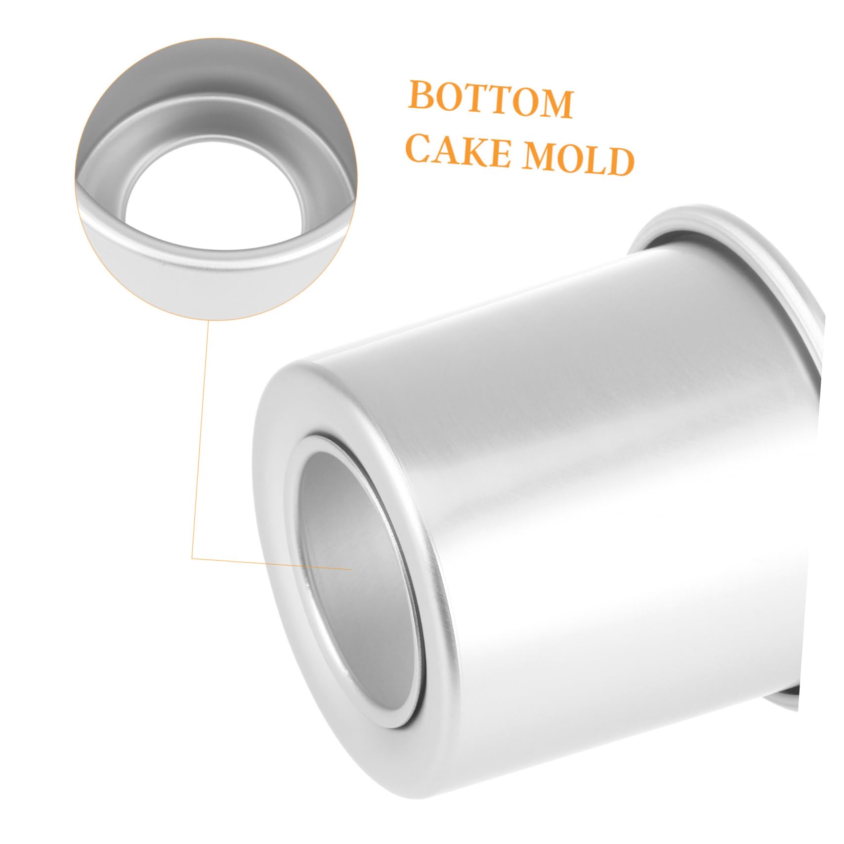 BESTonZON 4pezzi Per Hollowed Riutilizzabile Utensile Antiaderente Per Muffin Pasticcerie