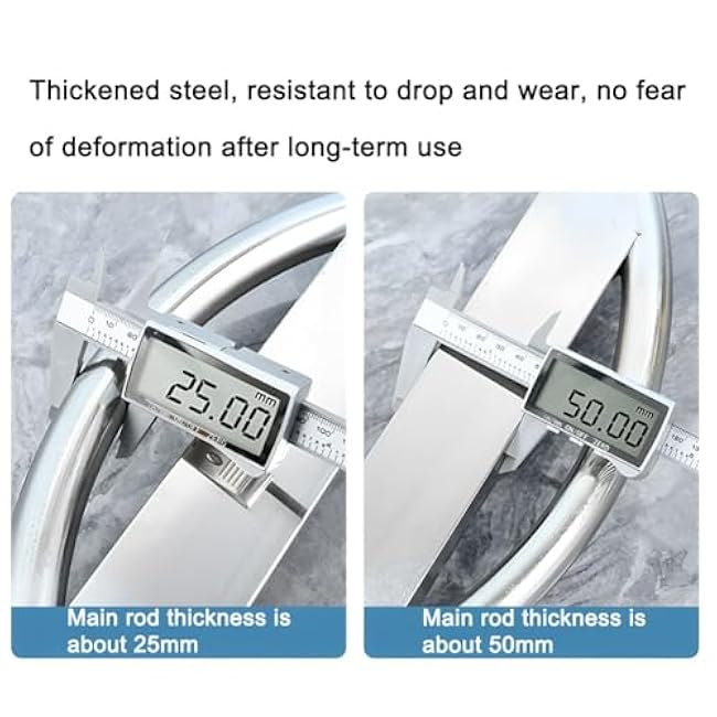 Stock Pot Stand, Mobile Cart on Wheels, Insulation Drum Mobile Rack, Plant Pot Stand, Stainless Steel Restaurant Kitchen Wagon (Silver 47x48 cm)-UzPkFGEM