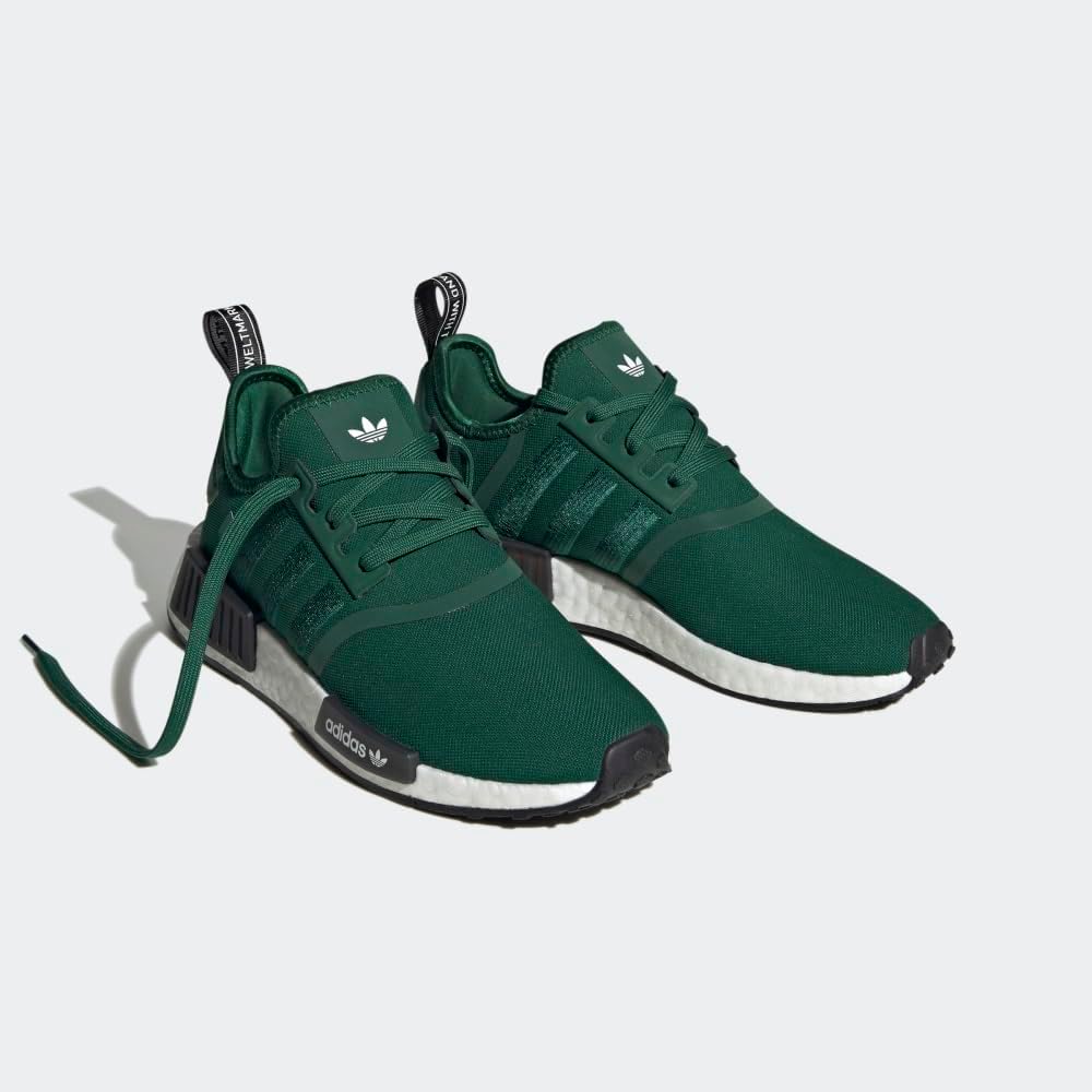 adidas Womens NMD R1 Lace Up Sneakers Shoes Casual - Green - Size 6 M