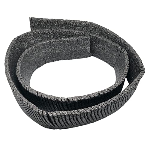 VELUX Dachfenster Dichtung Eindeckrahmen - Ersatzteile Schaumstoffdichtung selbstklebend für Eindeckrahmen - aussen - GPU GGU GPL GGL usw, Grau