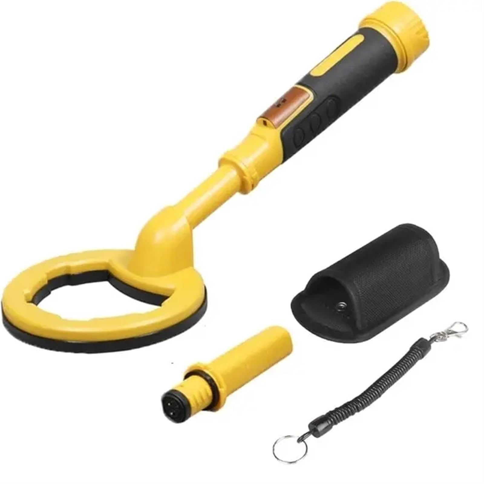 JVDDI Pulse Dive Underwater Detector Metal Search Detector 2 In 1 Treasure Search Machine 30m Round Probe Pinpointer
