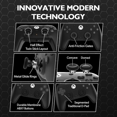 Image of Hyperkin The Competitor Wired Controller for Xbox Series X|S, Xbox One & PC, Black