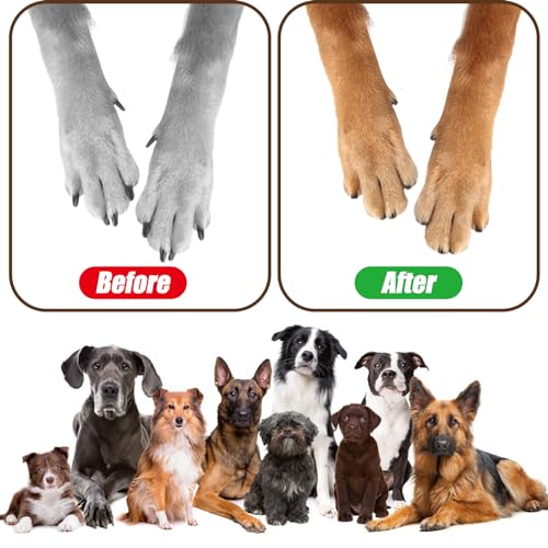 PLUSHCEWT Hunde Nagelfeile aus Holz, mit 8 Stück Schleifpapieren Stressfreie Krallenpflege Kratzbrett für Hunde und Katzen, 6x6cm Hundepflege Werkzeug für Welpen und Haustiere Zu Hause