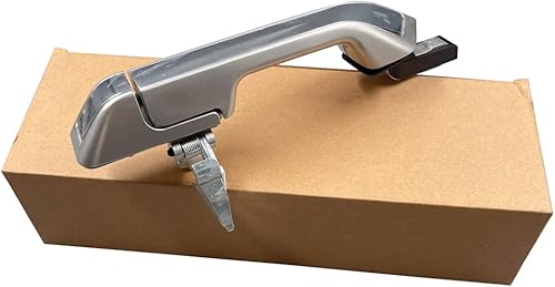 HUYILUN0104 Rear Left Driver Side Sliding Exterior Door Outer Handle Silver with Chrome Compatible with Honda Odyssey 2011-2017 HUYILUN0104 Rear Left Driver Side Sliding Exterior Door Outer Handle Silver with Chrome Compatible with Honda Odyssey 2011-2017