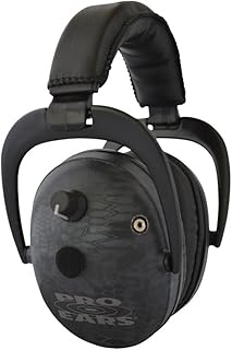 Pro Ears - Predator Gold - Hearing Protection and Amplfication - NRR 26 - Contoured Ear Muffs - Typhon Medium - Pro Ears
