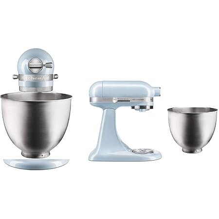 Amazon Com Kitchenaid Rksm33xxsh Artisan Mini 3 5 Quart Tilt Head Stand Mixer Qt Sea Shimmer Renewed Home Kitchen