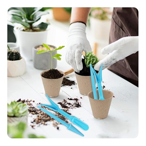 Set 6 herramientas mini para trasplante y jardinería miniatura 7