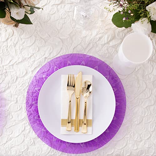 Party Bargains 5 Wine Goblets - White (12Oz) - Disposable Shatterproof Elegant Design Plastic Wine Glasses. For Pool Parties, Outdoors Receptions, Weddings #TOP4