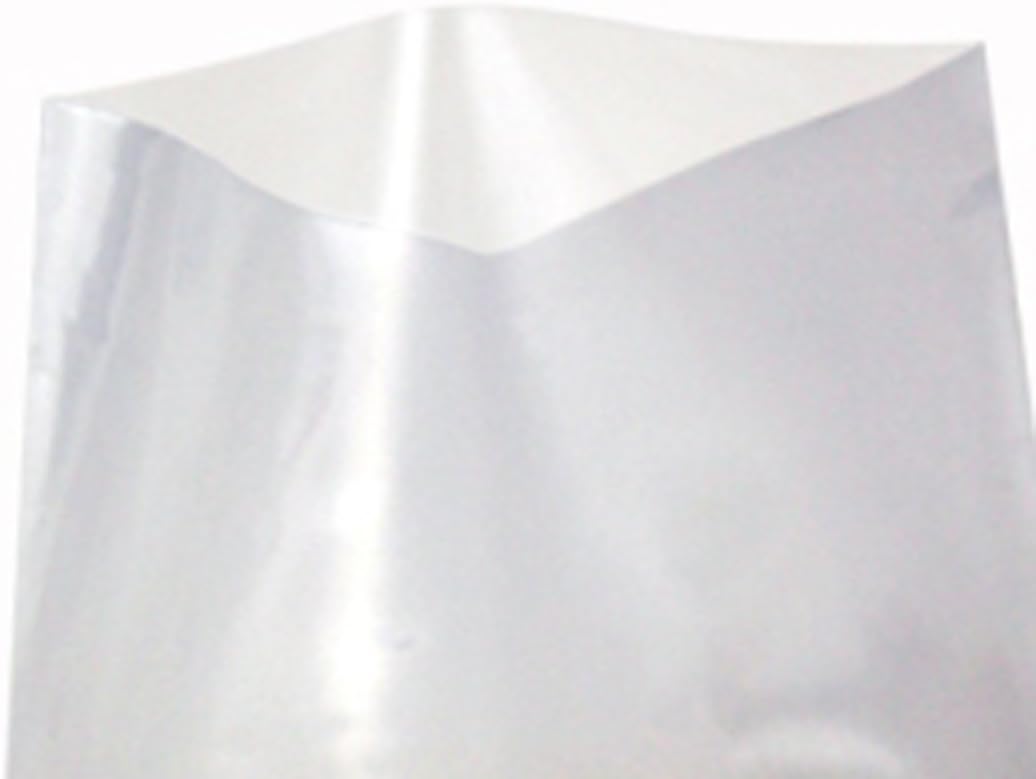 2 x 2, 2 MIL, Clear Open-end Poly Bags, 1000/cs