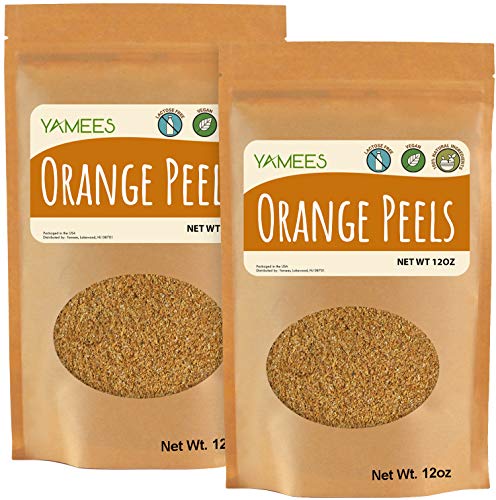 Grated Orange Peel - 24 Oz (12 Oz Each) â€“ Orange Zest Dried â€“ Orange Peel Granules - Bulk Spices
